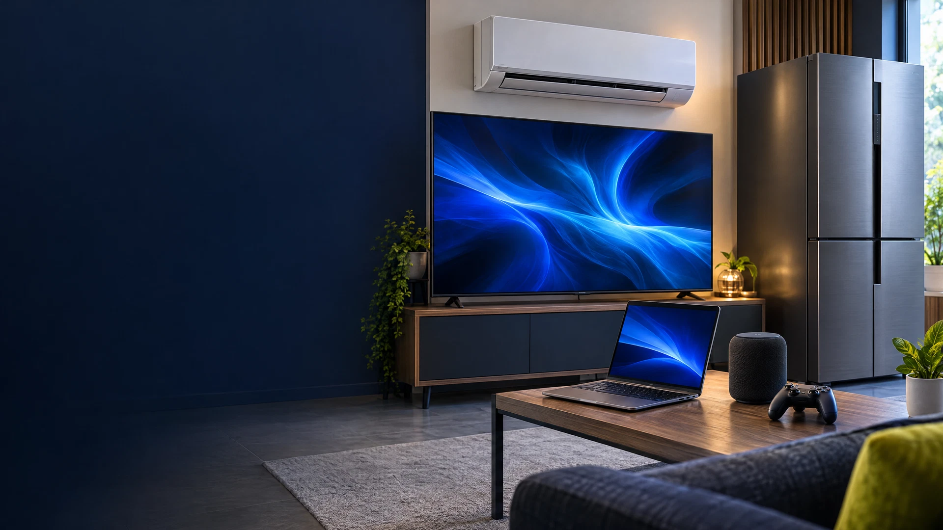 Televizyon, bilgisayar ve ev elektroniğinden oluşan temsili ürün seçkisi